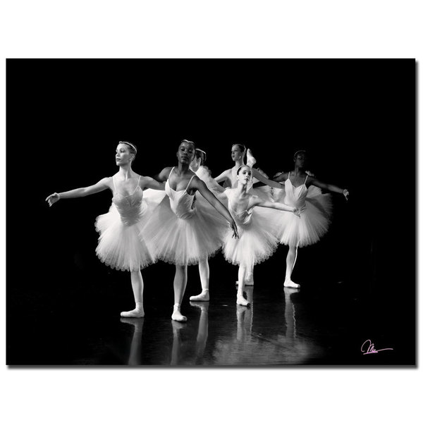 Trademark Fine Art Martha Guerra 'Dancers II' Canvas Art, 18x24 MG070-C1824GG